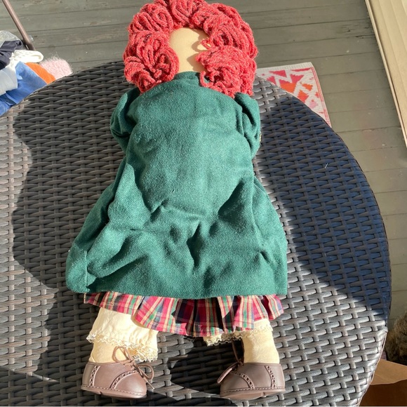 Vintage Country Style Rag Doll and Teddy Bear - Picture 7 of 12